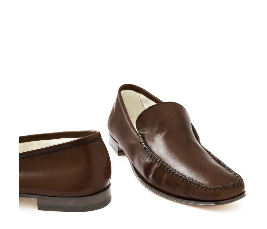 Pakerson MOCASSINO CERRETO PELLE CIOCCOLATO Promozione Limitata