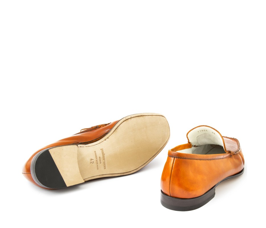 Pakerson MOCASSINO CERRETO PELLE ARANCIO Saldi