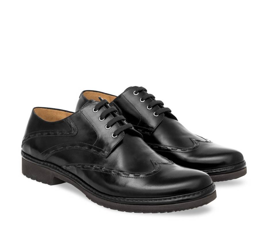 Pakerson DERBY CORTONA PELLE NERA Nuova