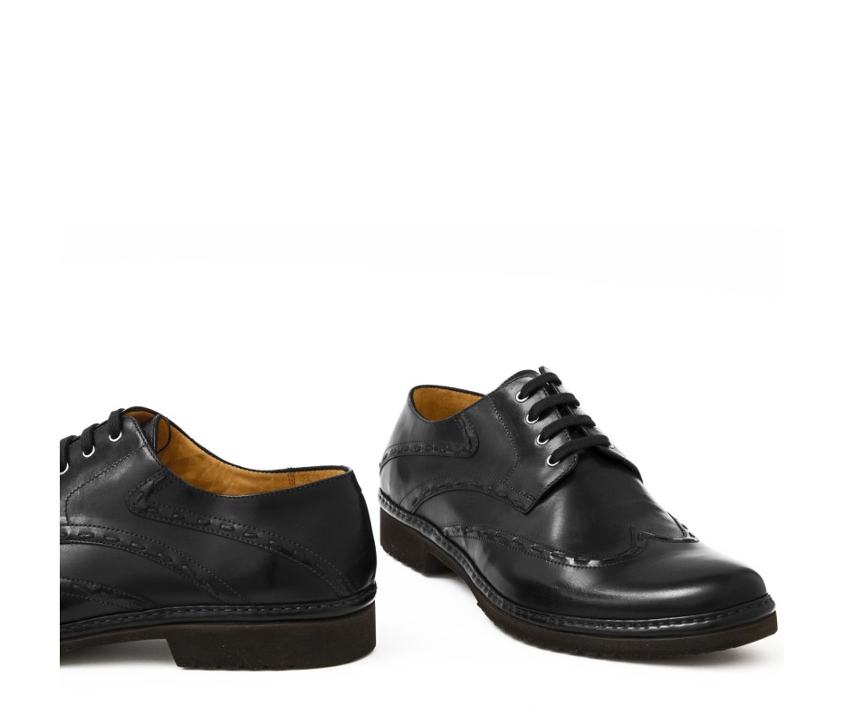 Pakerson DERBY CORTONA PELLE NERA Nuova