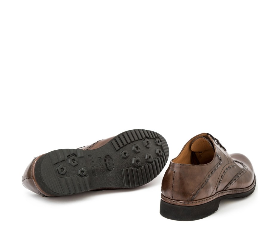 Pakerson DERBY CORTONA PELLE CIOCCOLATO Nuovo