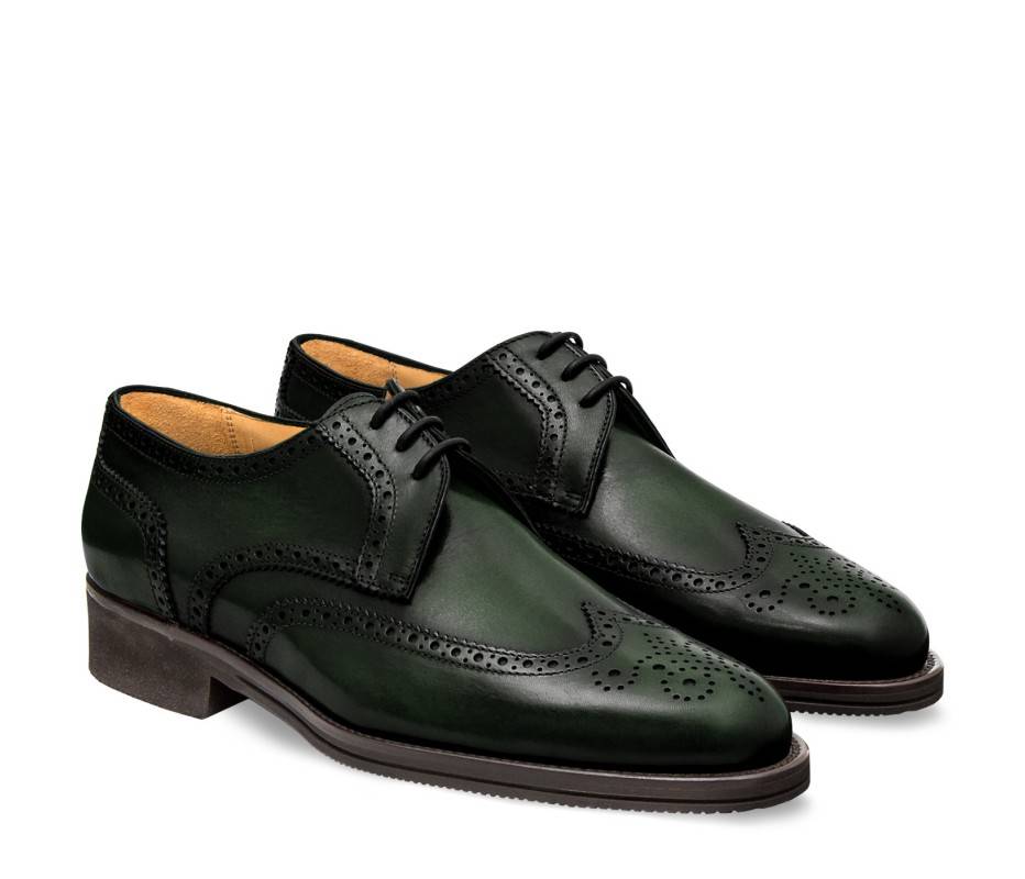 Pakerson DERBY PISA PELLE VERDE TARTARUGA Promozione