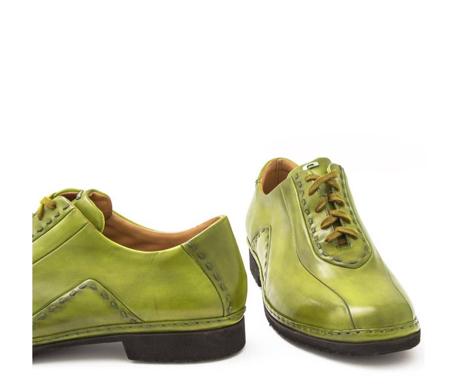 Pakerson DERBY BOLGHERI PELLE VERDE PISTACCHIO Affare Del Giorno