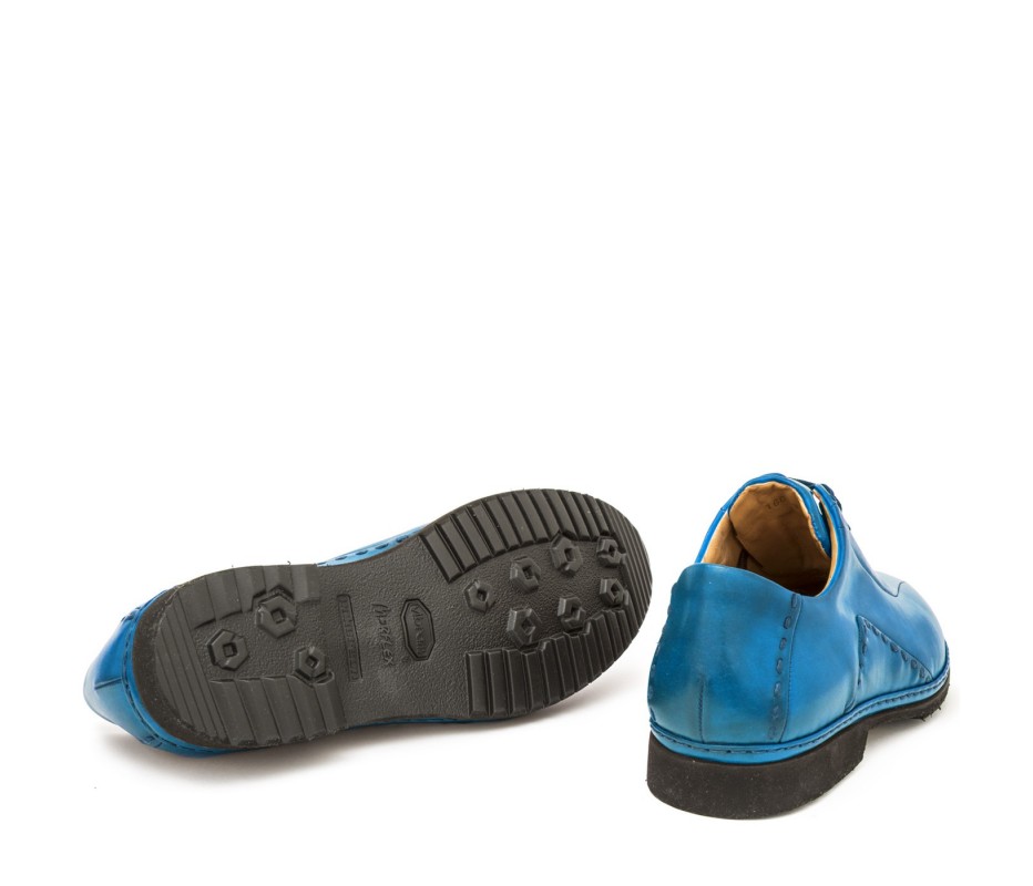 Pakerson DERBY BOLGHERI PELLE AZZURRO CIELO Convenienza