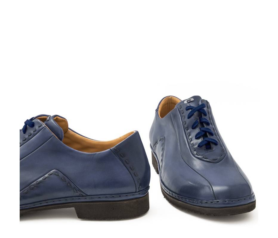 Pakerson DERBY BOLGHERI PELLE BLU NAVY Sconto
