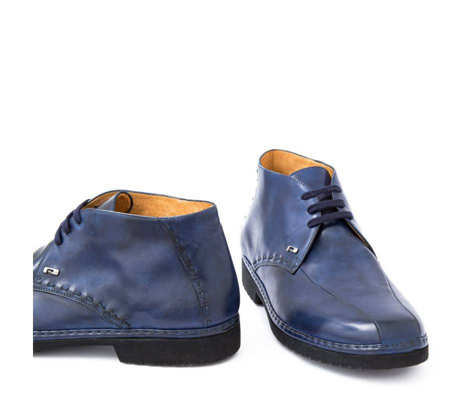 Pakerson POLACCHINO GREVE PELLE BLU NAVY Vendita