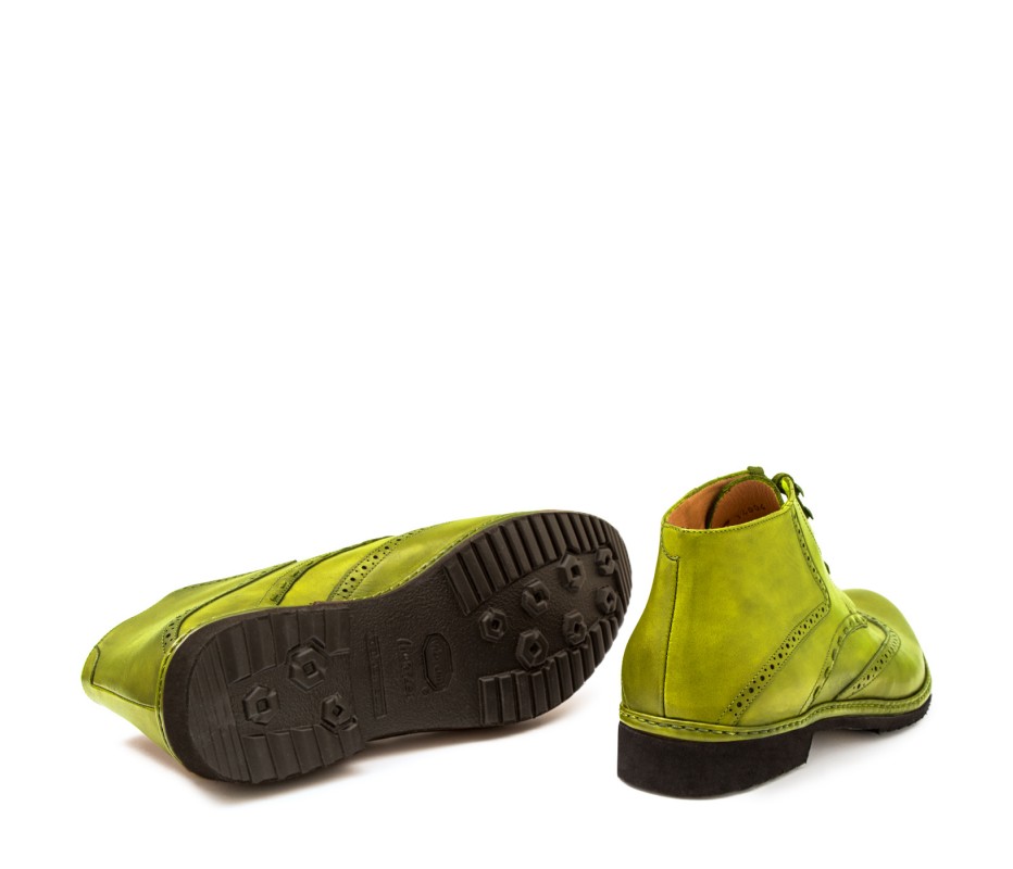 Pakerson POLACCHINO CERTALDO PELLE VERDE PISTACCHIO Hotsell