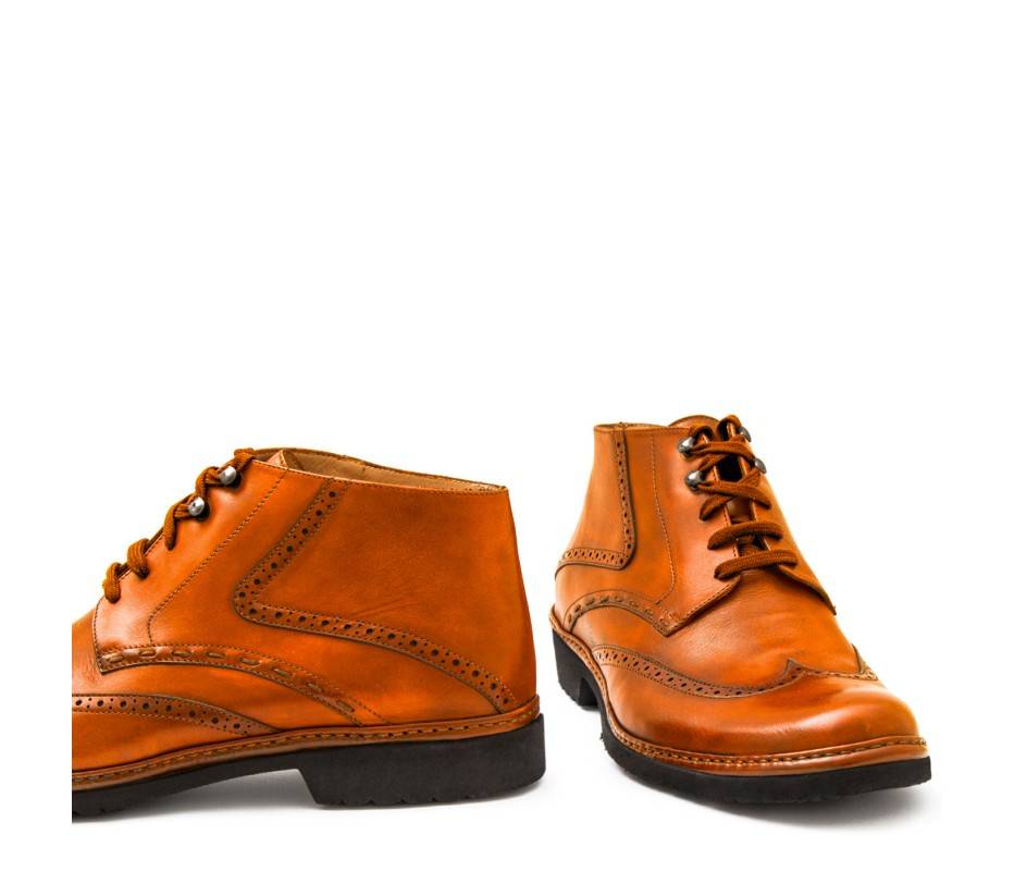 Pakerson POLACCHINO CERTALDO PELLE ARANCIO Moda