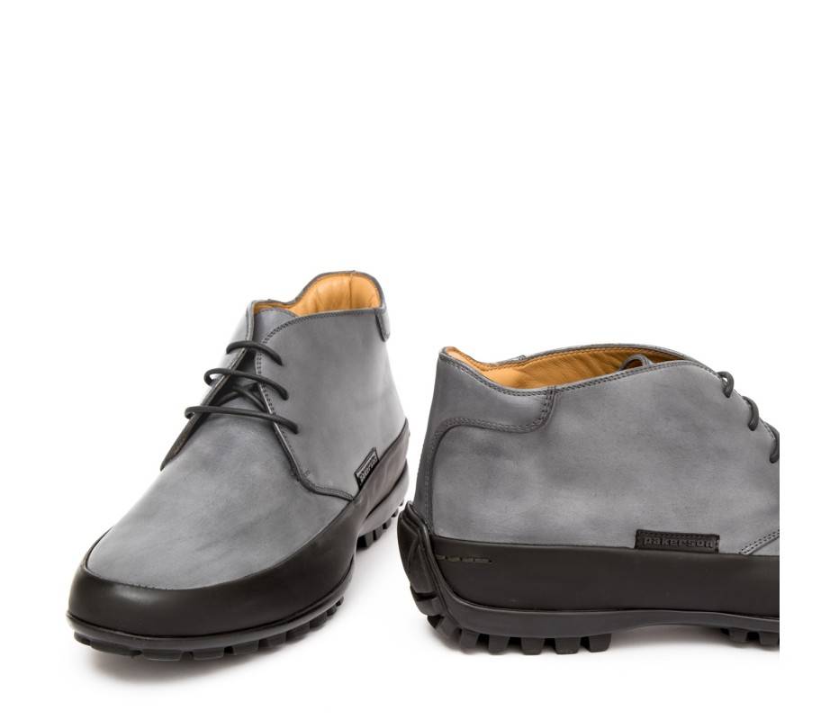 Pakerson POLACCHINO MONTALCINO PELLE GRIGIO SMOG In Linea