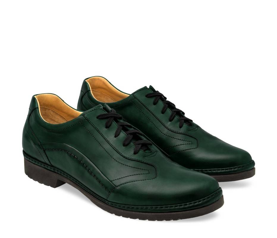 Pakerson DERBY PIENZA PELLE VERDE INTENSO Outlet