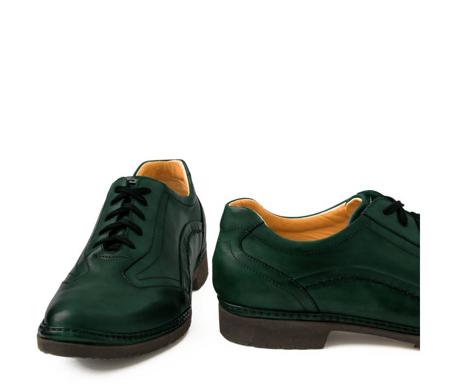 Pakerson DERBY PIENZA PELLE VERDE INTENSO Outlet