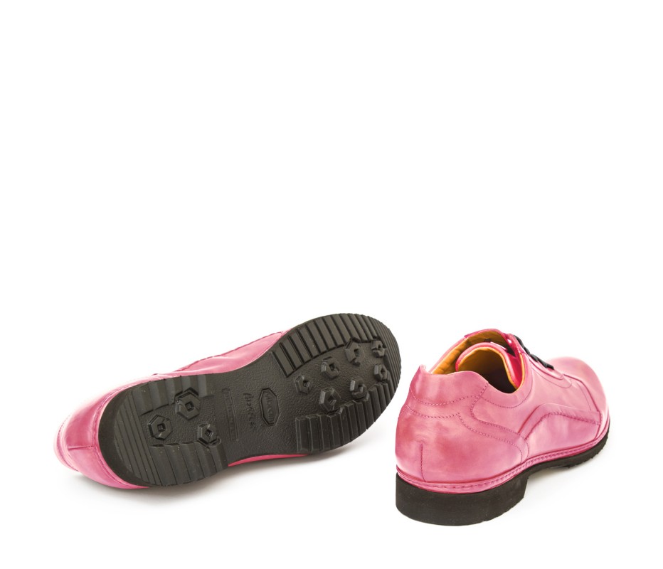 Pakerson DERBY PIENZA PELLE ROSA Fino Al -60%