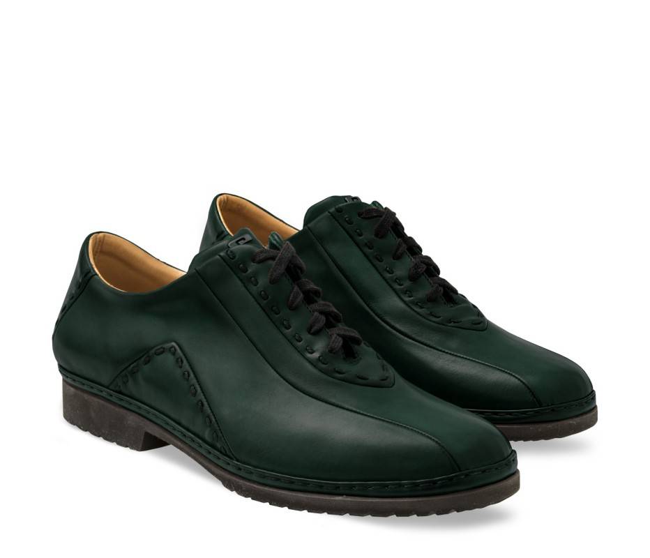 Pakerson DERBY BOLGHERI PELLE VERDE INTENSO Shopping Online