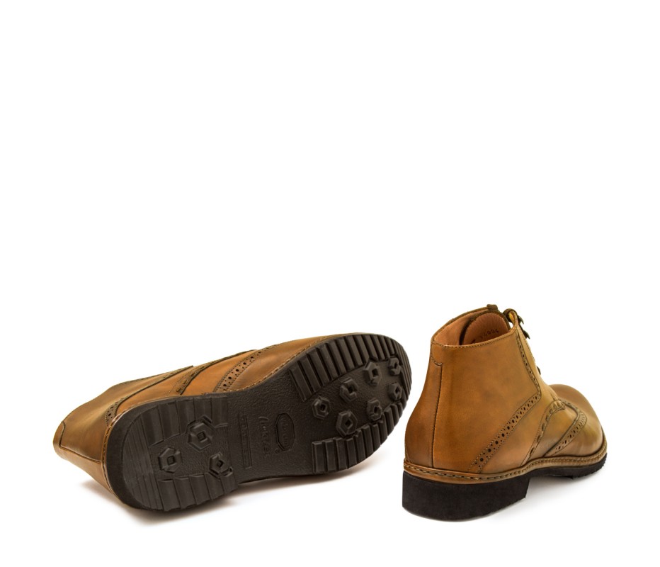 Pakerson POLACCHINO CERTALDO PELLE GIALLO SENAPE Sconto