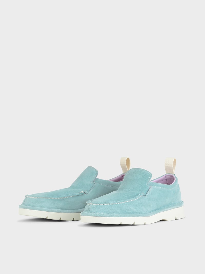 Panchic SLIP ON P19 DONNA IN SUEDE ACQUAMARINA I Più Venduti