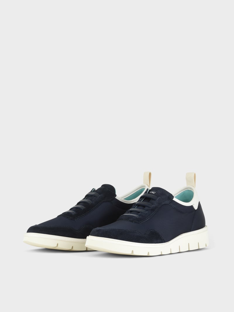 Panchic SLIP ON P05 UOMO IN NYLON E SUEDE COBALTO I Più Venduti