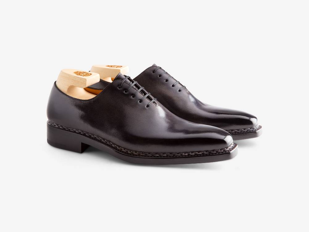 Paolo Sartori Art. 680 Oxford un pezzo in pelle Anticata Grigio Moda