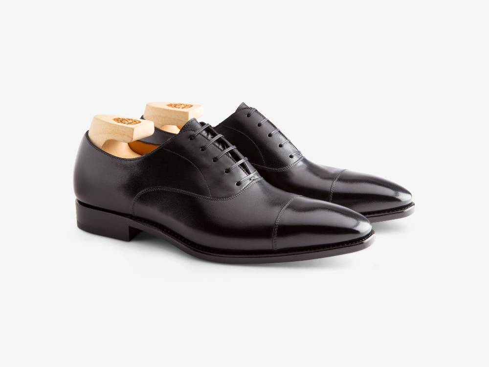 Paolo Sartori Art. 576 Oxford in pelle Anticata Nera 2025