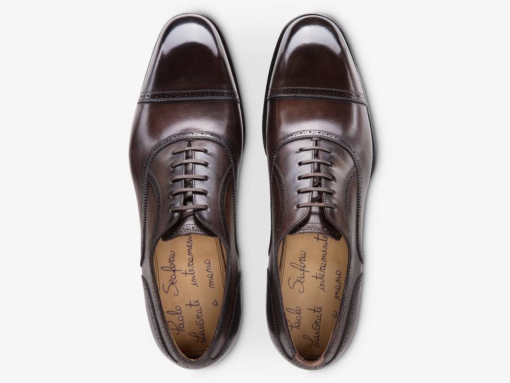 Paolo Sartori ART. 507 Oxford in pelle Anticata Vietri Pezzi Unici