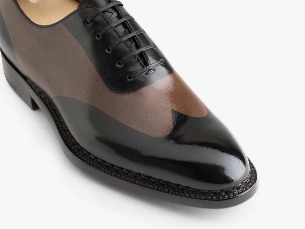 Paolo Sartori ART. 658 Oxford in pelle Dipinta a Mano Montella e Vietri Negozio