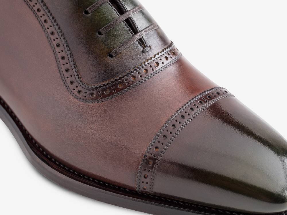 Paolo Sartori Art. 770 Oxford in Antiqued Montella Leather Convenienza