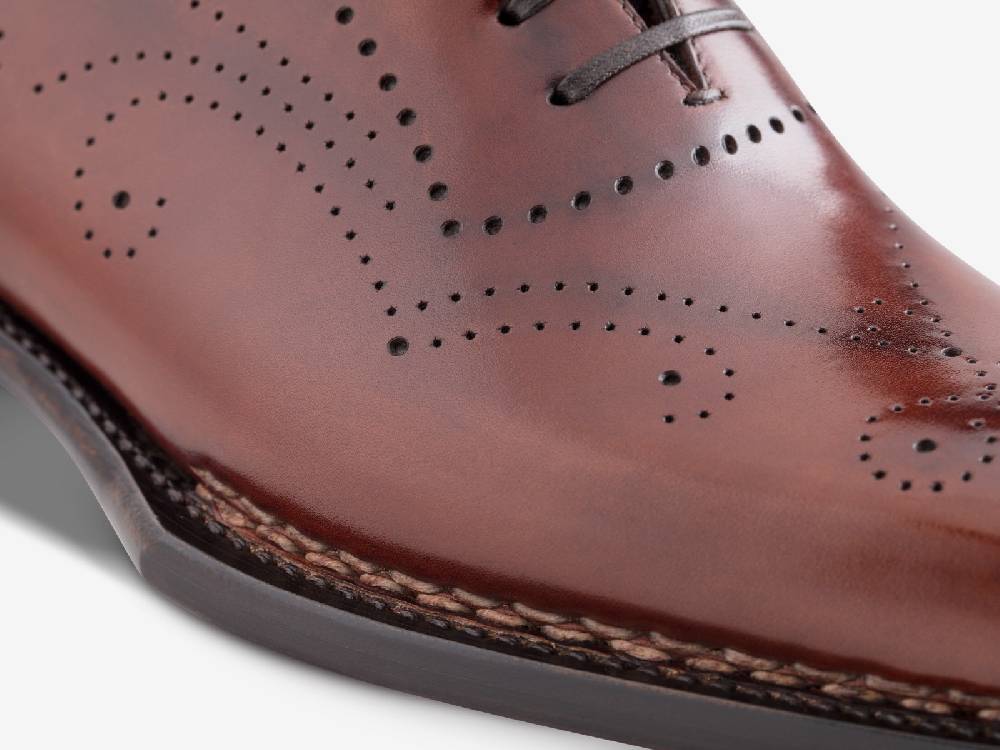 Paolo Sartori Art. 768 Oxford in Antiqued Positano Leather Sconto