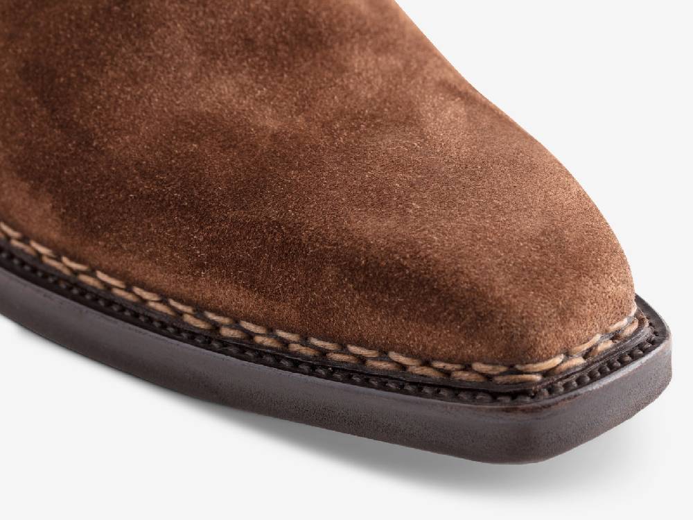 Paolo Sartori Art. 175B Oxford in in pelle scamosciata Marrone Saldi