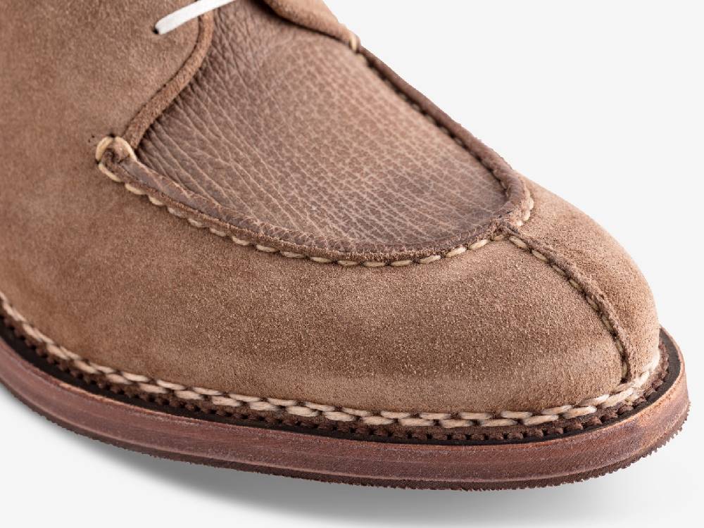 Paolo Sartori Art. 797 Derby in Cocco Suede and Shark Leather Offerte