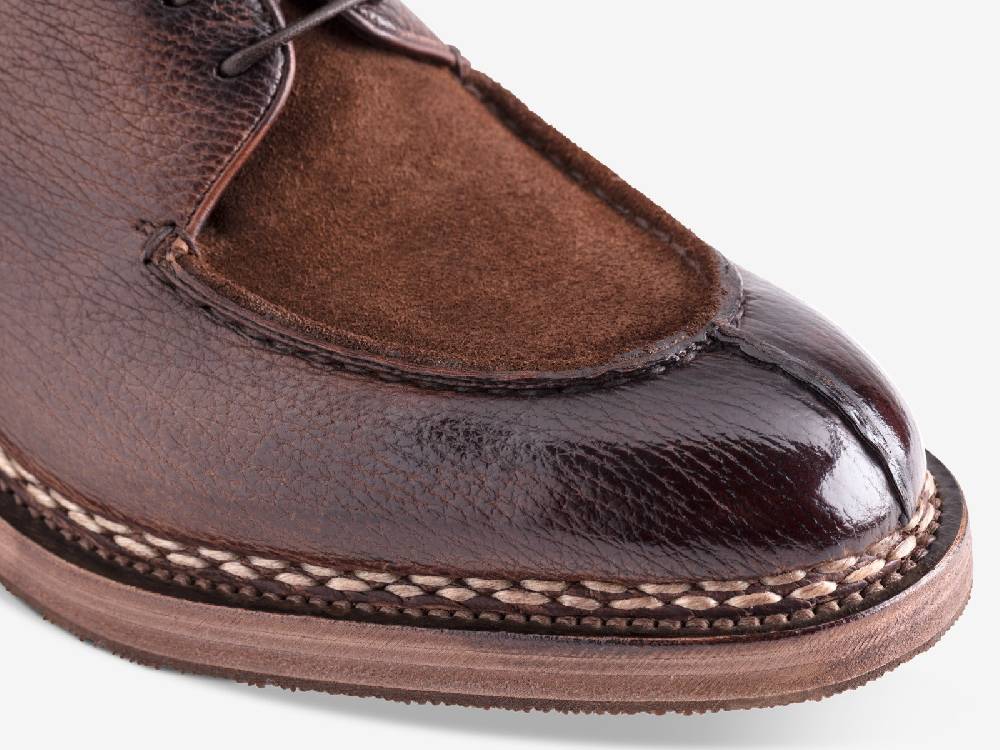 Paolo Sartori Art. 797 Derby in Montella Shark and Suede Leather Hotsell