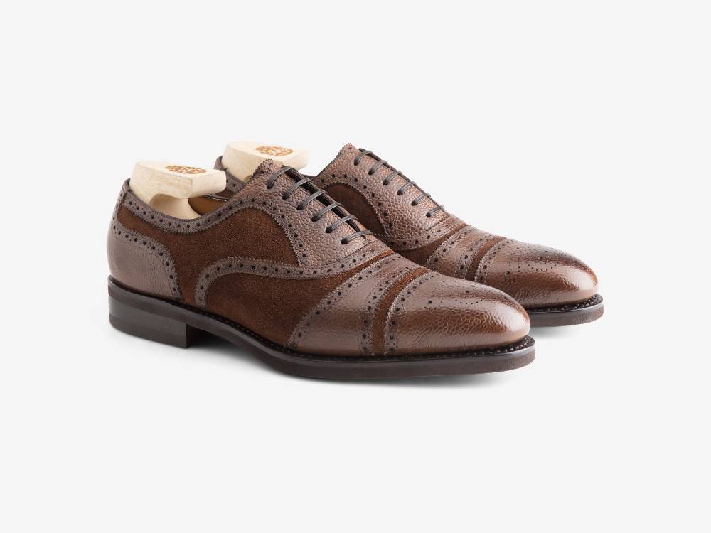 Paolo Sartori Art.626 Oxford in Camoscio Marrone I Più Venduti