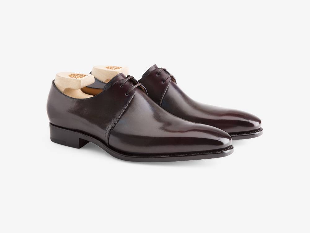 Paolo Sartori Art. 504 Derby in pelle Anticata Capri Vendite Flash