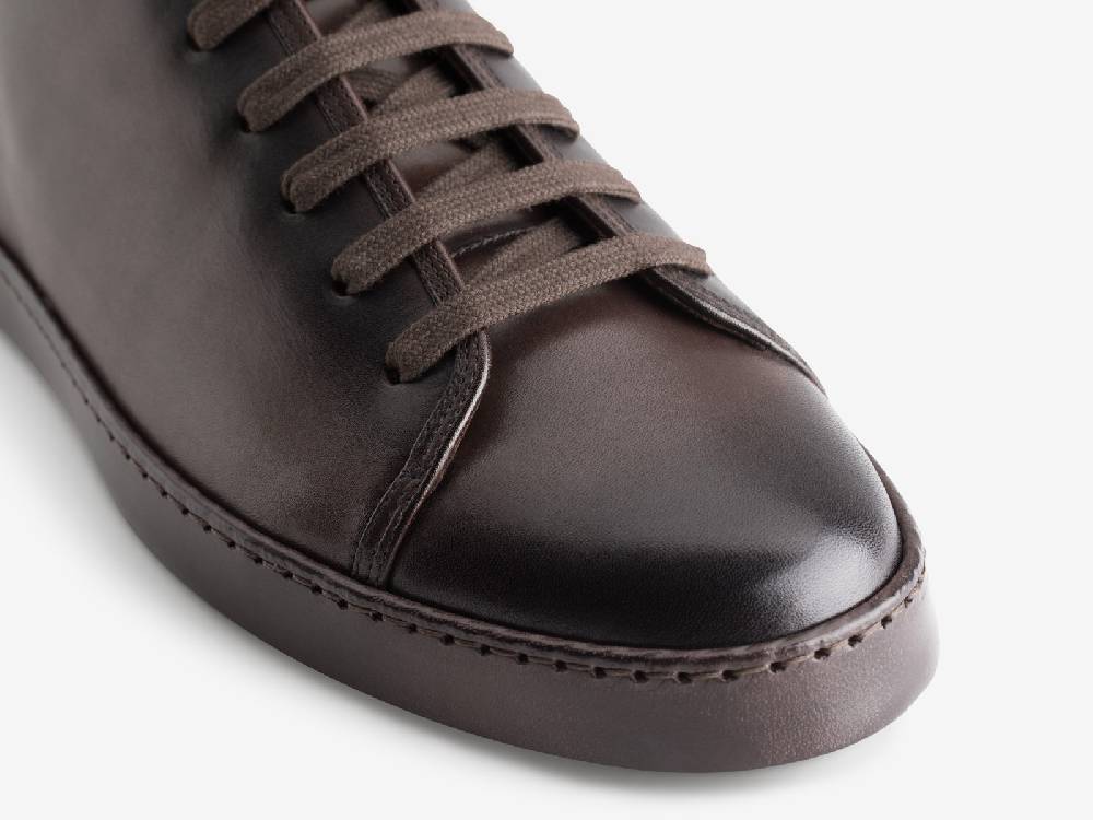 Paolo Sartori Art.Tenny1 Sneakers In Vitello Anticato Vietri Nuovo