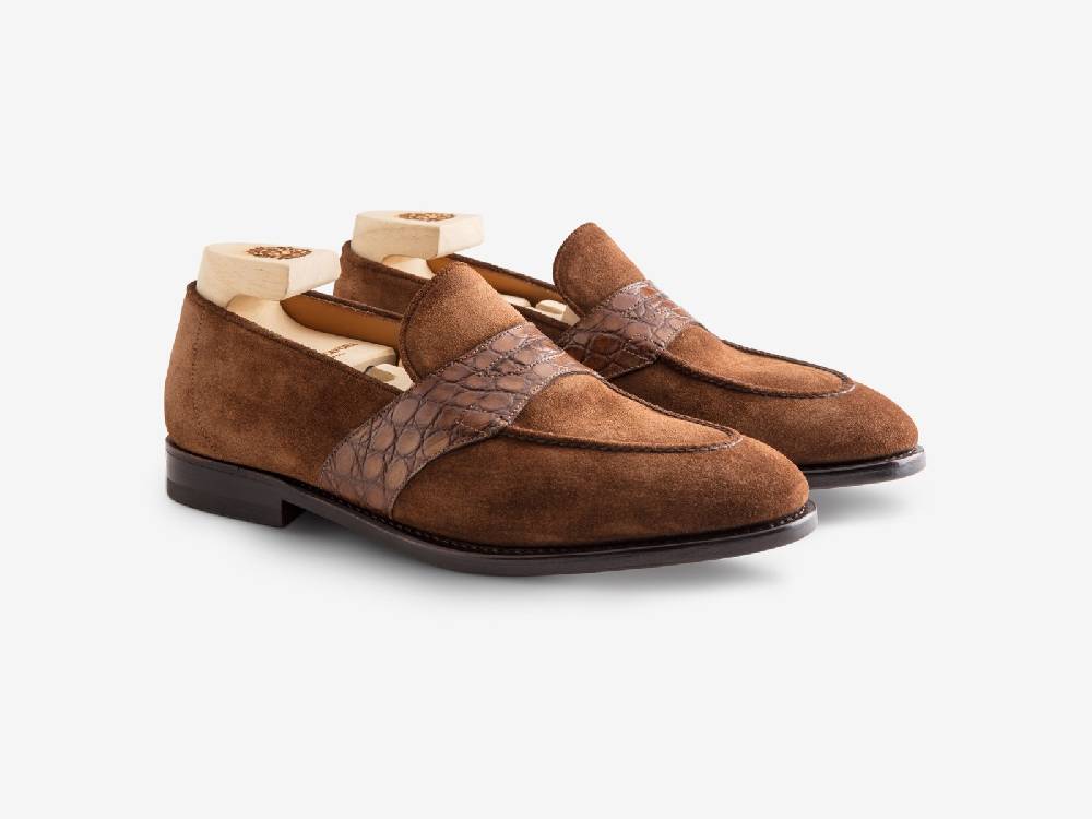 Paolo Sartori Art. 726 Loafer in Suede Snuff Shopping Online