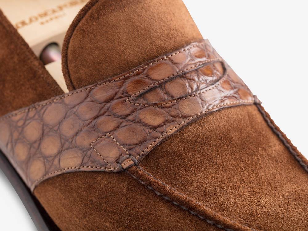 Paolo Sartori Art. 726 Loafer in Suede Snuff Shopping Online
