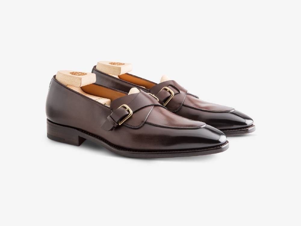 Paolo Sartori Art. 774 Loafer in Antiqued Vietri Leather Offerte