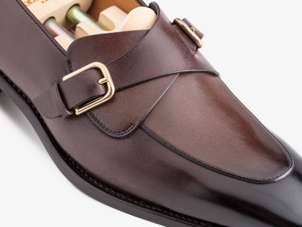 Paolo Sartori Art. 774 Loafer in Antiqued Vietri Leather Offerte