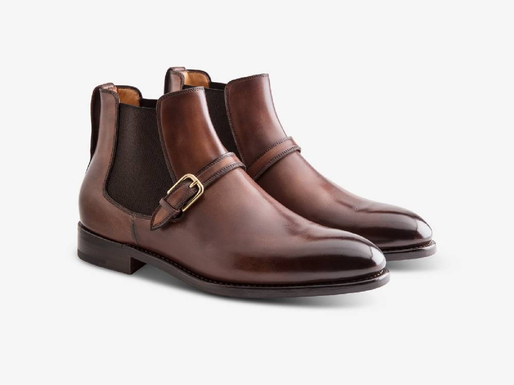 Paolo Sartori Art. 767 Chelsea Boot in Antiqued Montella Leather 2025