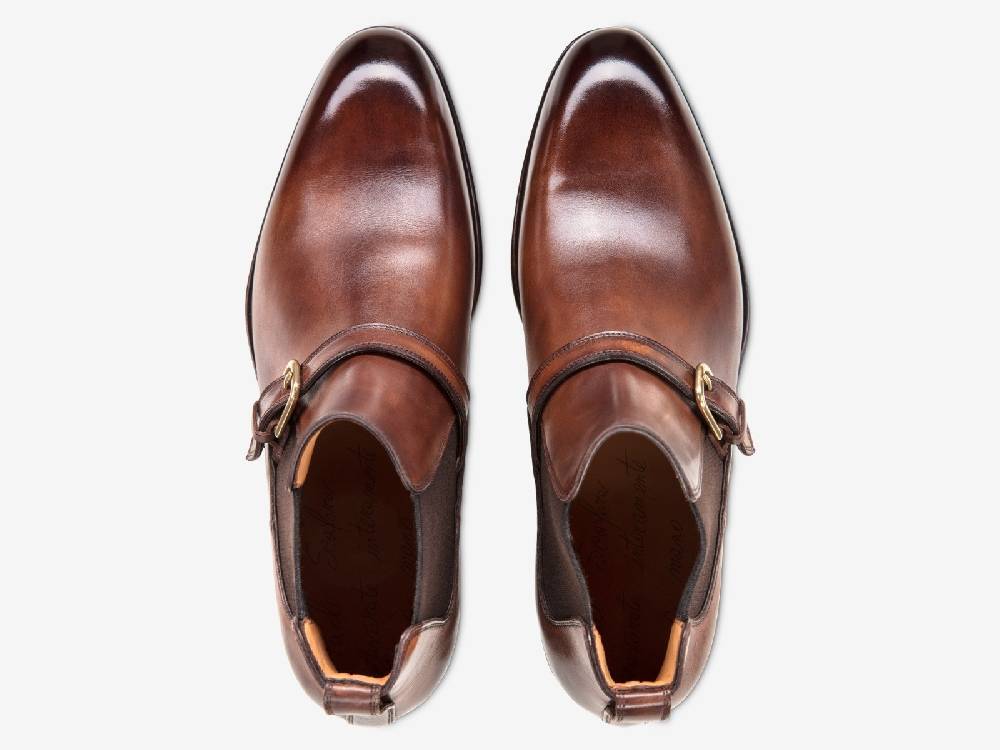 Paolo Sartori Art. 767 Chelsea Boot in Antiqued Montella Leather 2025