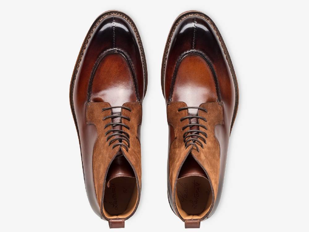 Paolo Sartori Art. 795 Boots in Antiqued Amalfi Leather 2025