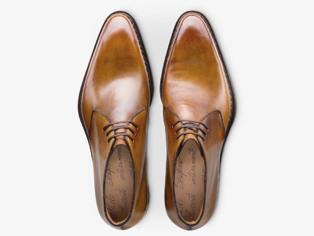 Paolo Sartori Art.St54 Desert Boot in Pelle Anticata Ravello Promozione