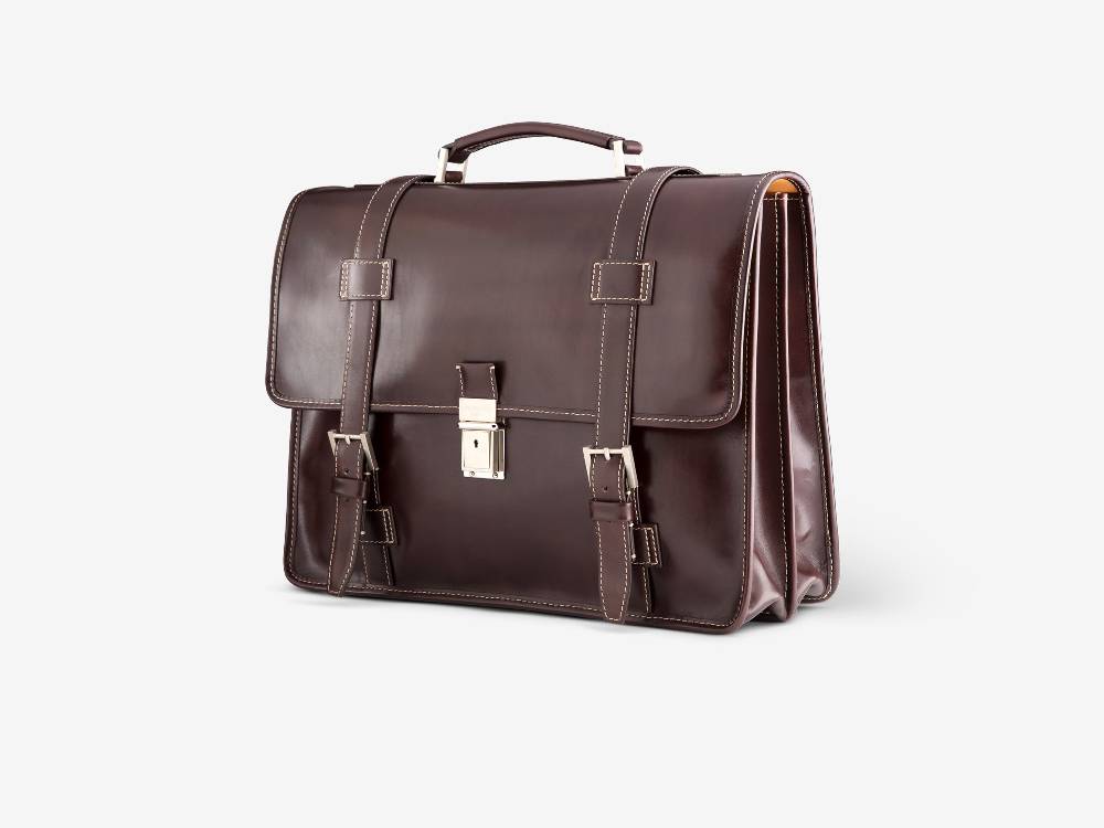 Paolo Sartori Briefcase Briefcase in pelle Anticata Vietri Pezzi Unici