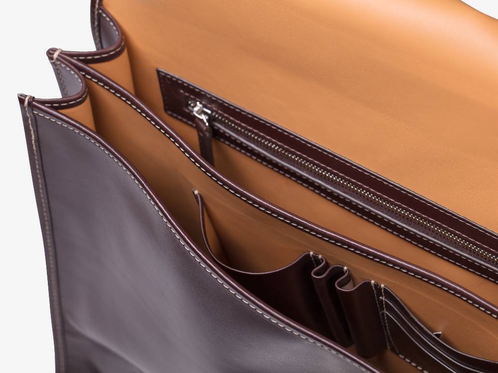Paolo Sartori Briefcase Briefcase in pelle Anticata Vietri Pezzi Unici