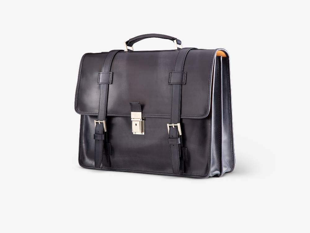 Paolo Sartori Briefcase Briefcase in pelle Anticata Furore Soddisfazione Garantita