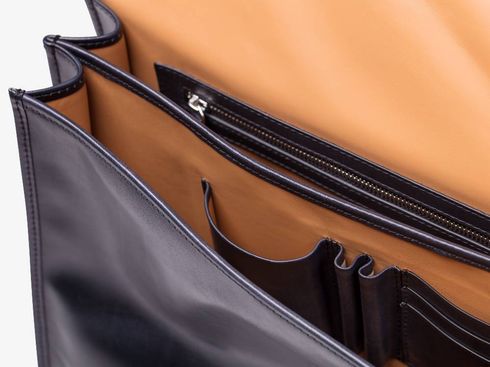 Paolo Sartori Briefcase Briefcase in pelle Anticata Furore Soddisfazione Garantita