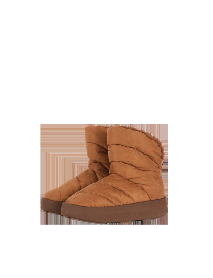 Piumestudio Luna Plat Suede & Fur Ruggine Moda