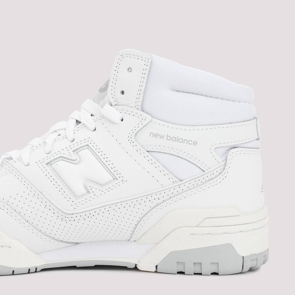 ﻿NEW BALANCE  Sneakers Alte Bianche in Pelle Uomo New Balance 650 Offerte