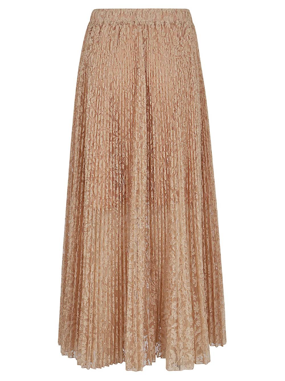 ERMANNO SCERVINO  Gonna Midi Piegata Pizzo Color Carne ERMANNO SCERVINO 2025