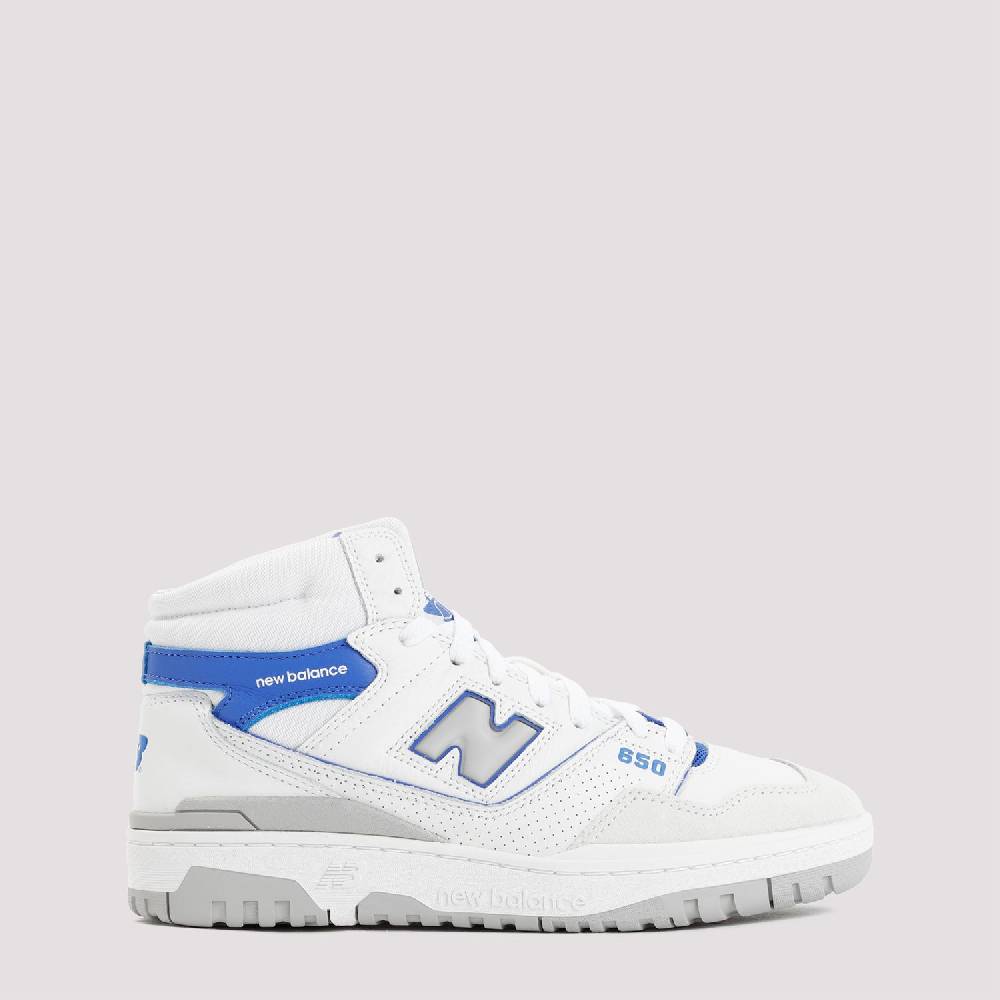 NEW BALANCE  Sneakers New Balance 650 in Pelle Bianco & Blu - Uomo Spedizione Gratuita