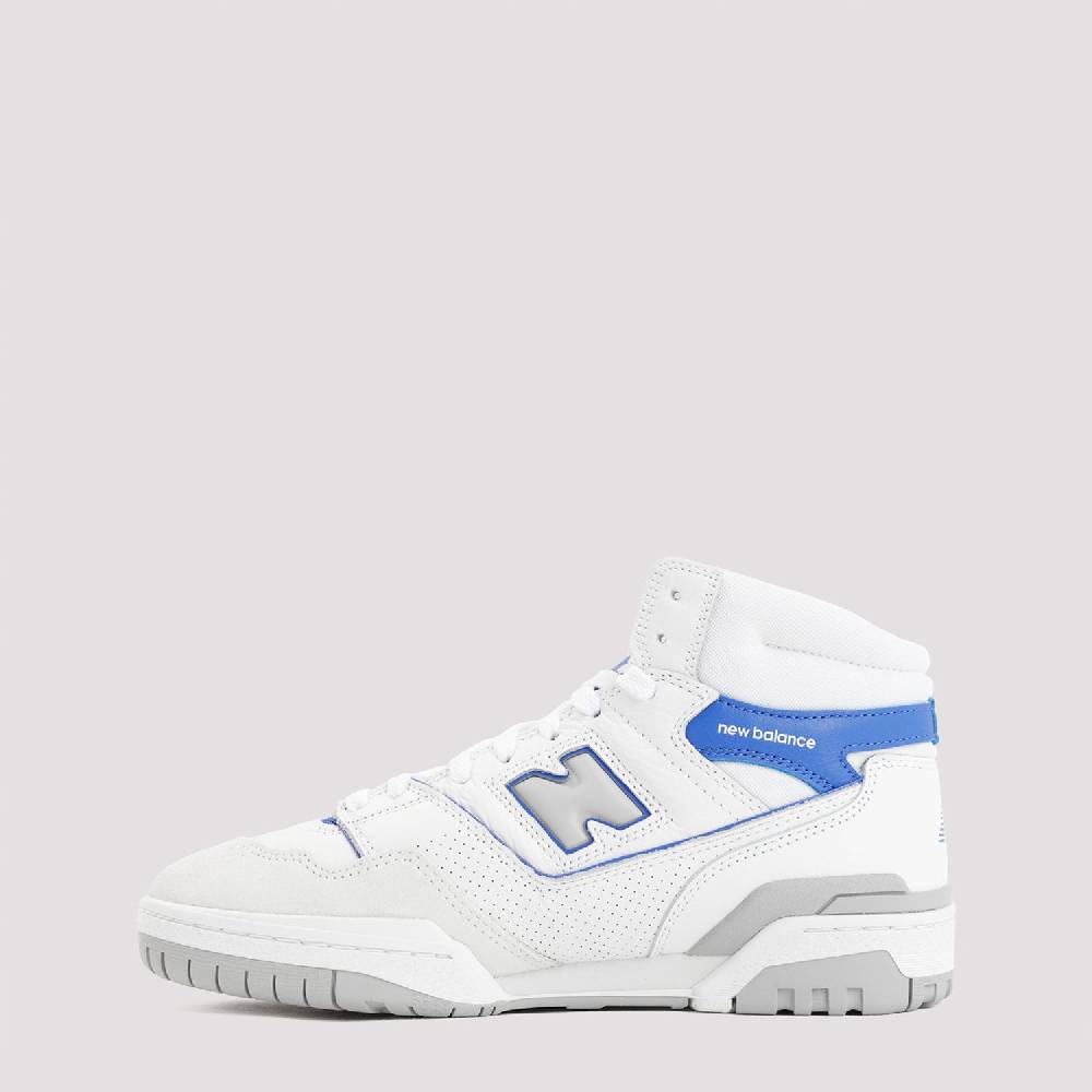 NEW BALANCE  Sneakers New Balance 650 in Pelle Bianco & Blu - Uomo Spedizione Gratuita