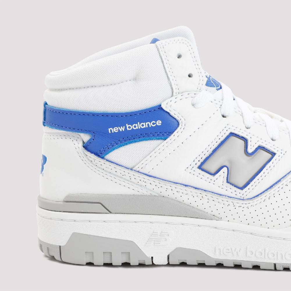 NEW BALANCE  Sneakers New Balance 650 in Pelle Bianco & Blu - Uomo Spedizione Gratuita